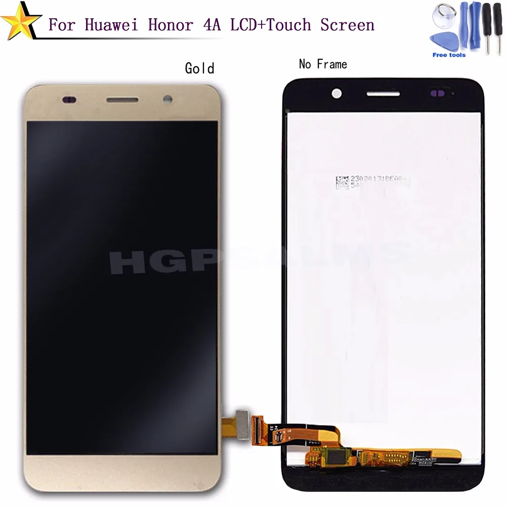 Для Huawei Honor 4A Y6 ЖК дисплей Сенсорный экран Дисплей Панель в сборе с рамкой +