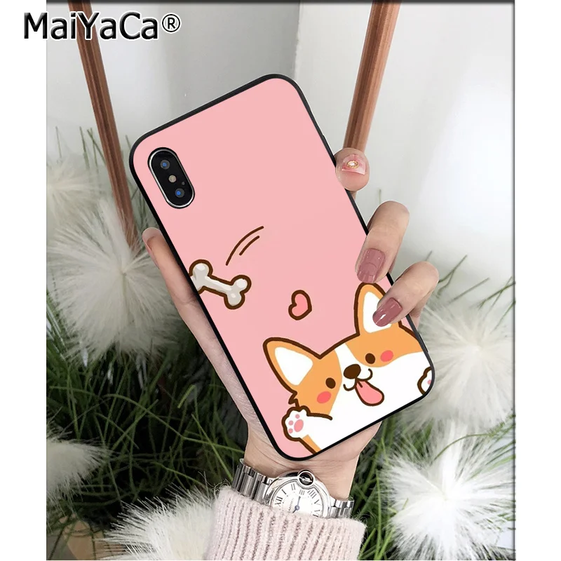 Силиконовый чехол MaiYaCa для Apple iPhone 8 7 6 6S Plus X XS MAX 5 5S SE XR|Чехлы-накладки| |