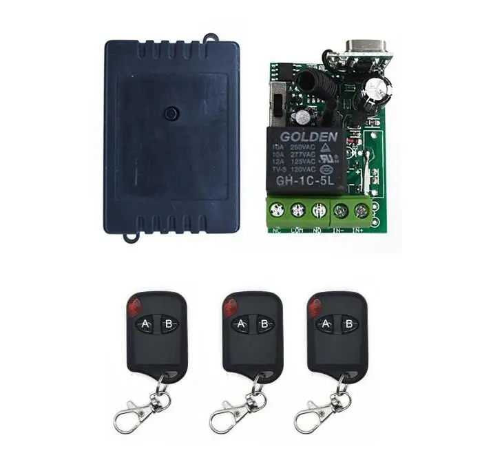 DC5V 1 ch рабочее напряжение дистанционный переключатель 5V 10A реле Мини беспроводной
