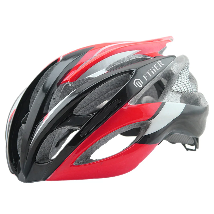 Ftiier Bicycle Helmet Cycling Ultralight Outdoor Sport Road Bike Helmets Camping Hiking MTB Motorcycle Safety Hat 56-62CM 4Color | Спорт и