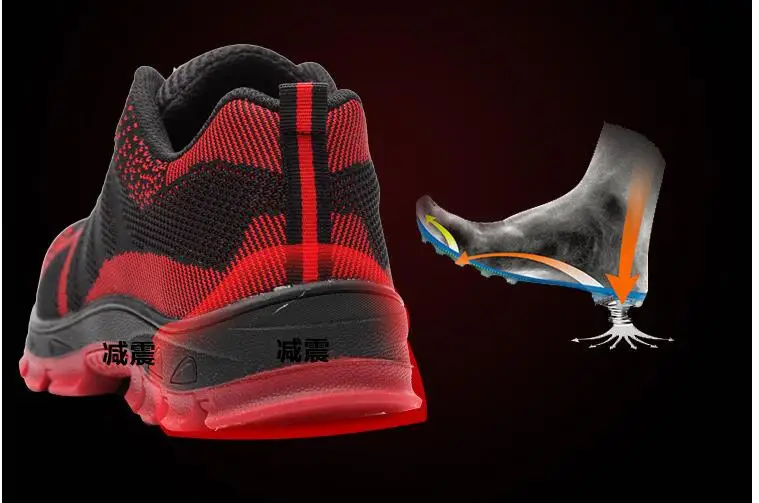 GRAM EPOS ботинки из сетчатого материала Рабочая безопасная обувь стальная крышка