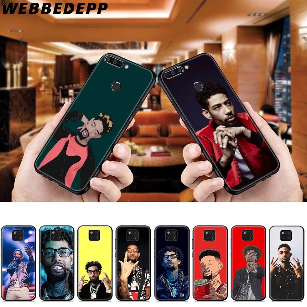Мягкий чехол WEBBEDEPP PnB Rock для Huawei Mate Honor 20 6A 7A 7C 7X8 9X10 View 10 Lite Pro 30 |