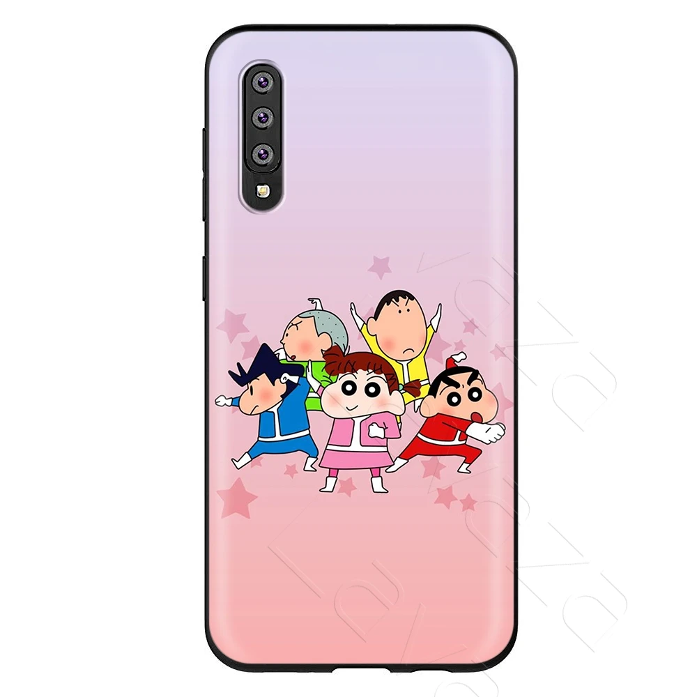 Lavaza Crayon Shin-chan/чехол для Samsung Galaxy S6 S7 край J6 S8 S9 S10 плюс A3 A5 A6 A7 A8 A9 Note 8, 9