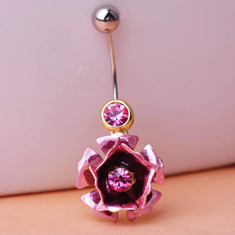 Зеленые синие розовые золотые эпоксидные эмалированные розы цветочные ранцы