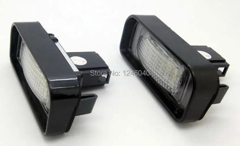 2Pcs Led License Number Plate Light For Benz W220 S-Class S280 S320 S500 S350 1999-2005 High brightness pure whtie | Автомобили и