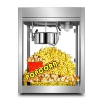 commercial non stick pan popcorn machine high quality corn popping machine gf0021