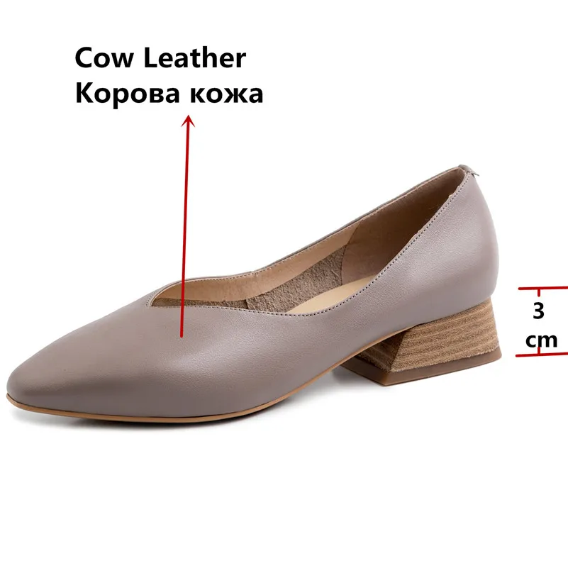 FEDONAS/Базовые Женские туфли-лодочки из натуральной кожи наивысшего качества