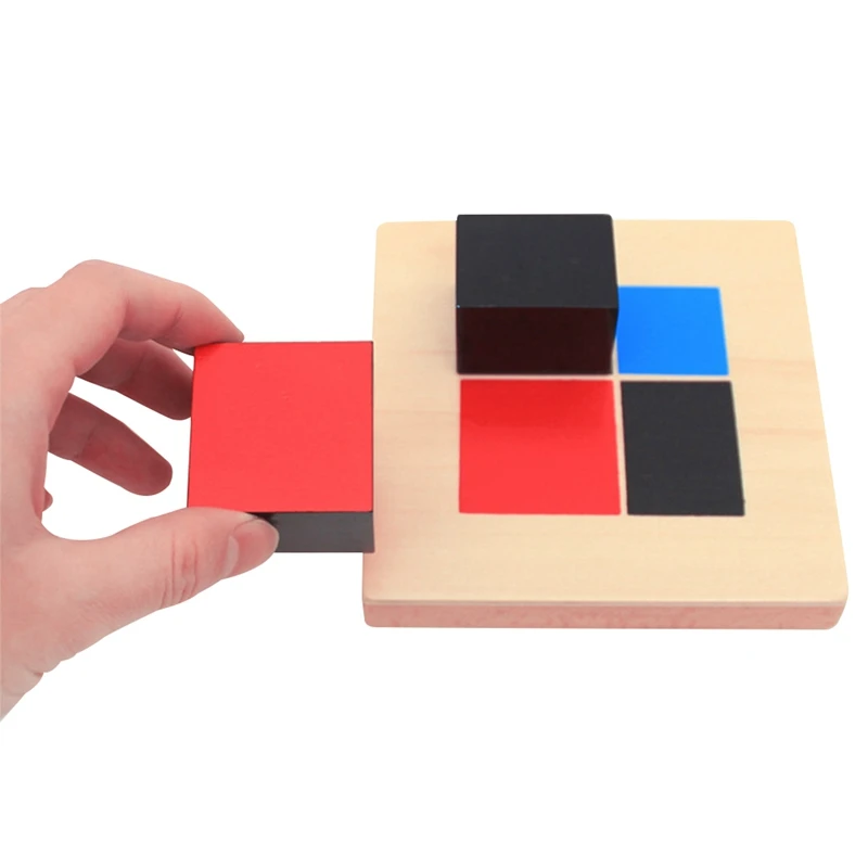 Kid Montessori Early Learning Algebra Mathematics Binomial Cube Set Wooden Toy-P101 | Игрушки и хобби