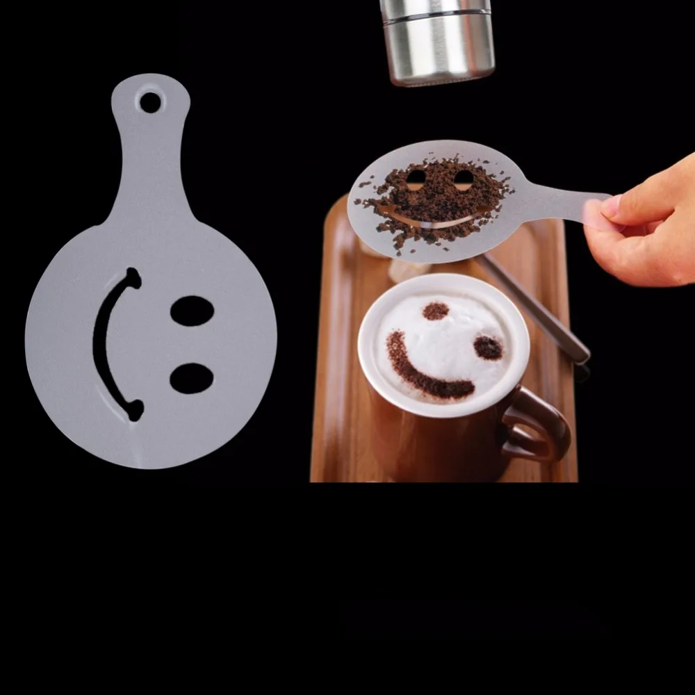 16 шт. трафареты для кофе молока торта капкейков|tool tool|tool padtool template |