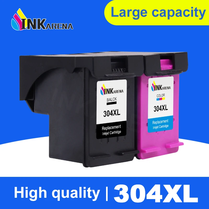 Чернильный картридж для принтера HP 304 XL Deskjet 3700 3720 3730 3732 3752 3755 3758|Чернильные