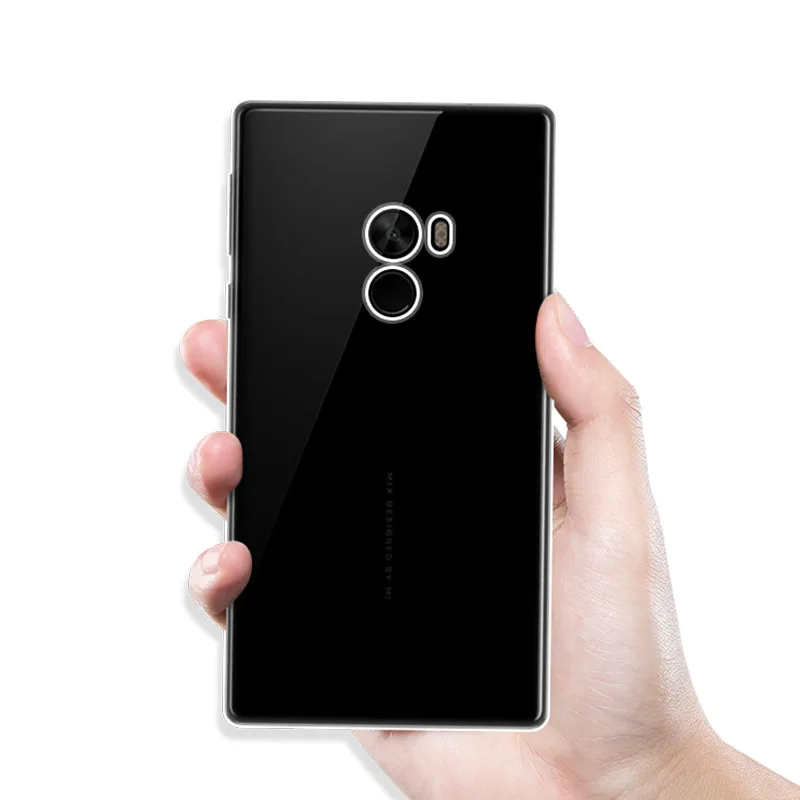 Xiaomi mi mix 2 case cover mix2 back silicone transparent soft TPU capas MOFi original xiaomi 5.99 |