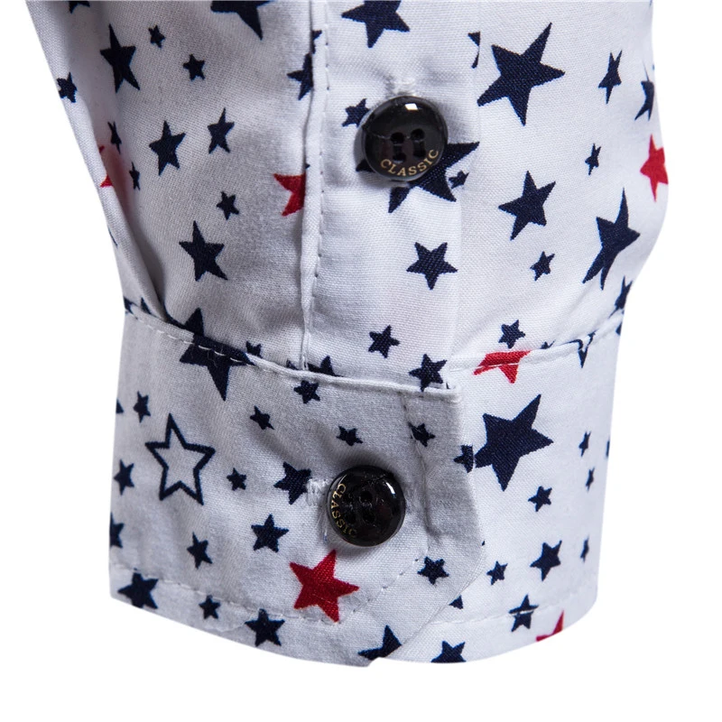 Мужские Новые Стильные топы 2017 Повседневная рубашка мужское индивидуальное