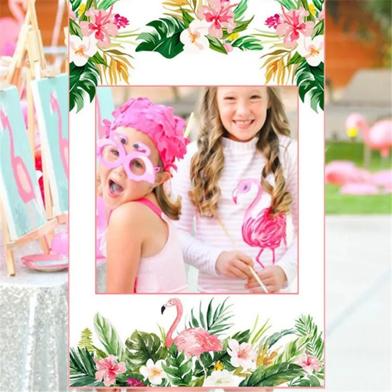 Гавайская Летняя тема фоторамка набор фотоальбом Фламинго ананас фото реквизит