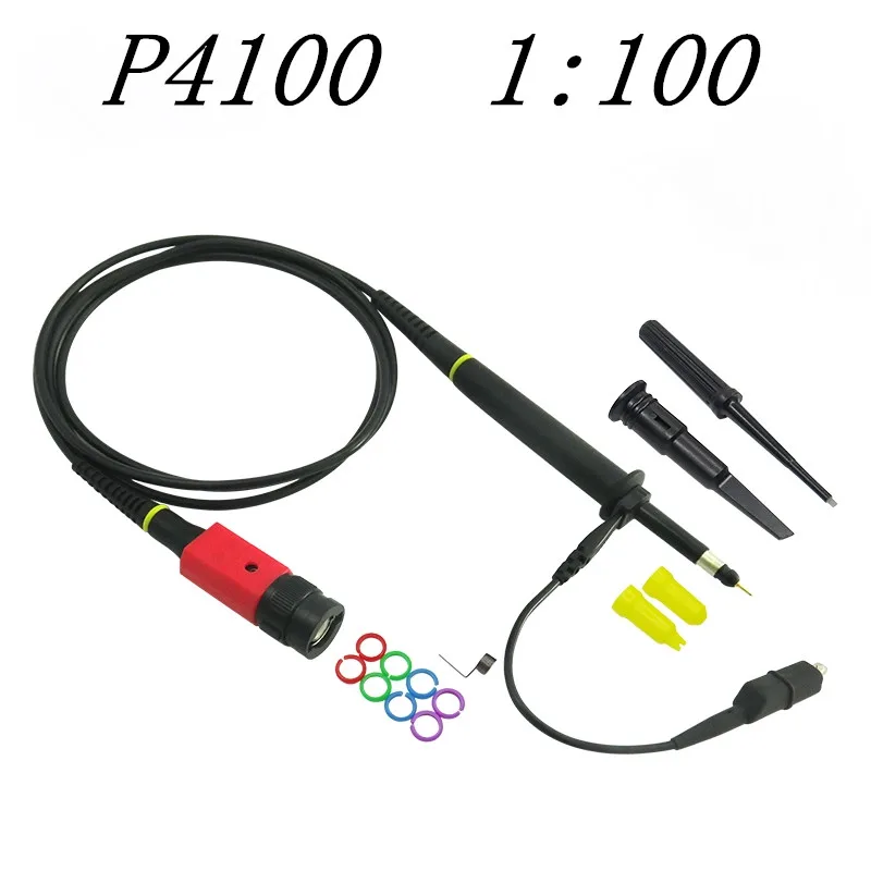 

1kit Oscilloscope owon liliput P4100 Oscilloscope Probe 100:1 High Voltage Withstand 2KV 100MHz for