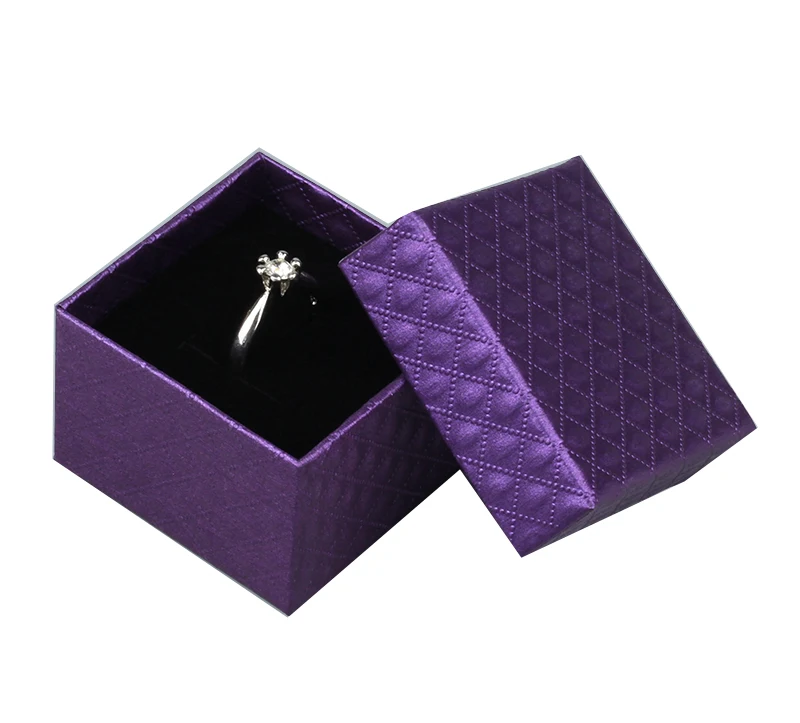 Box For Jewelry Free shipping wholesale 100pcs/lot Earring Ring Packaging Boxes Jewelry Gift Paper Box 5*5*3.5cm