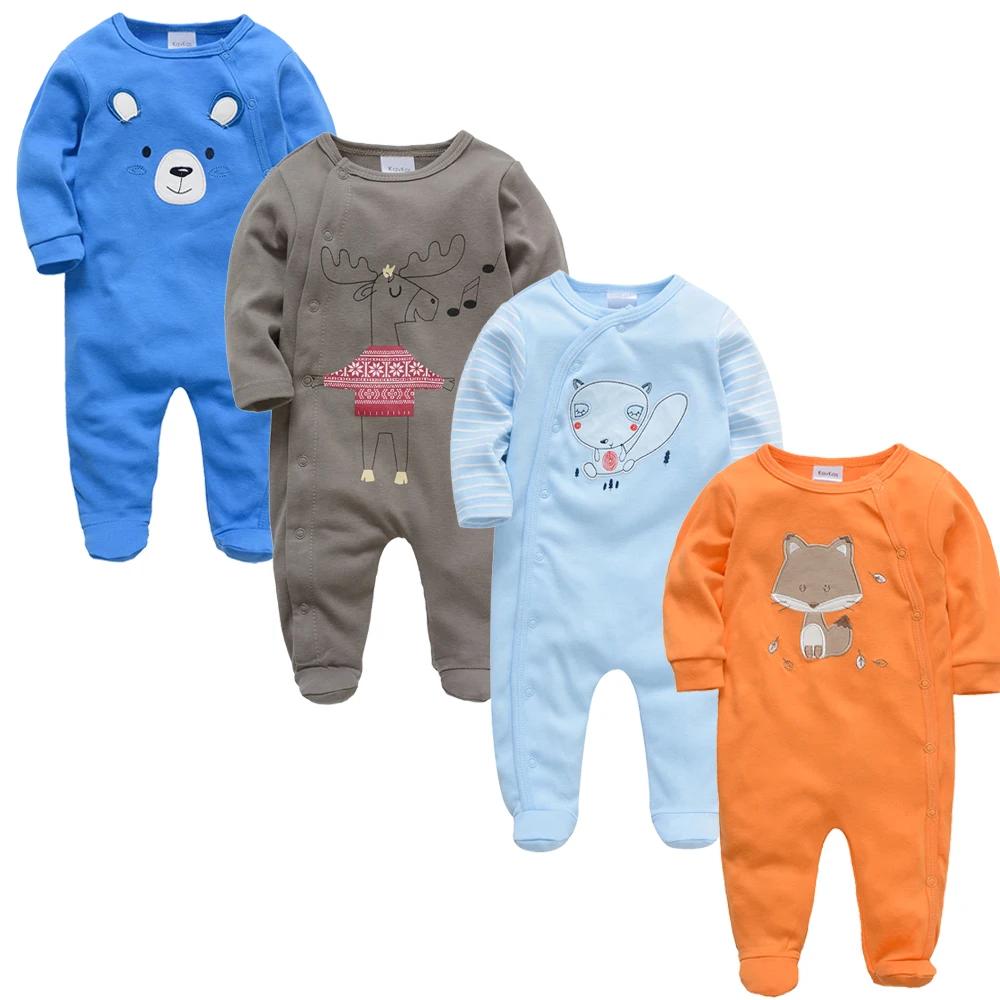 Новая детская одежда для новорожденных боди bebes Пижама для новорожденных комбинезон с длинными рукавами roupa de bebes Детские комбинезоны для мальчиков и девочек