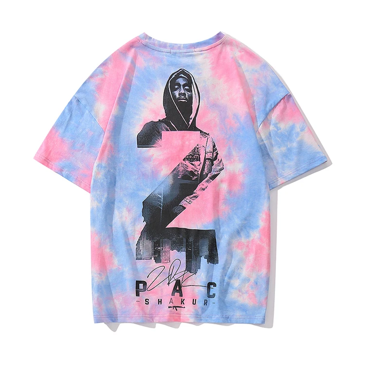 Харадзюку хип хоп яркое футболки для мужчин Уличная Футболка с принтом 2019 Модные мужские летние хлопковые