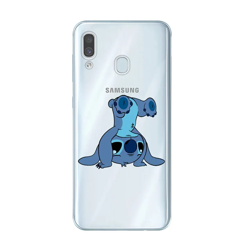 T5976 Чехол из мягкого ТПУ для samsung Galaxy A6 A8 плюс A7 A9 Крышка для samsung A10 A20 A30 A40 A50 A60 A70 A80 милые Прошитые чехол для телефона Coque - Цвет: T5976