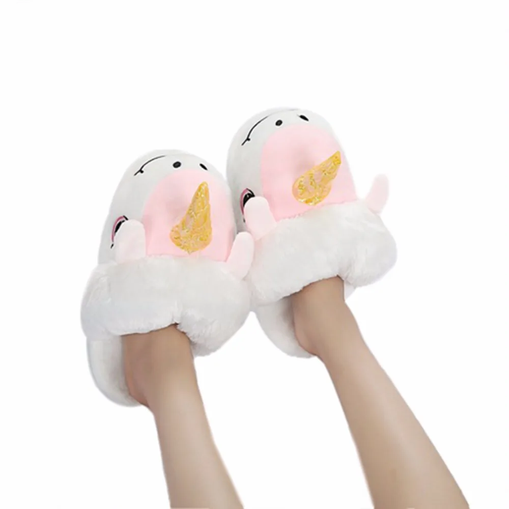 SAMGU New Unisex Onesie Shoes Pajamas Costume Cosplay Animal Onesies Slippers For Women Men Adults Panda Unicorn Giraffe Tigger |