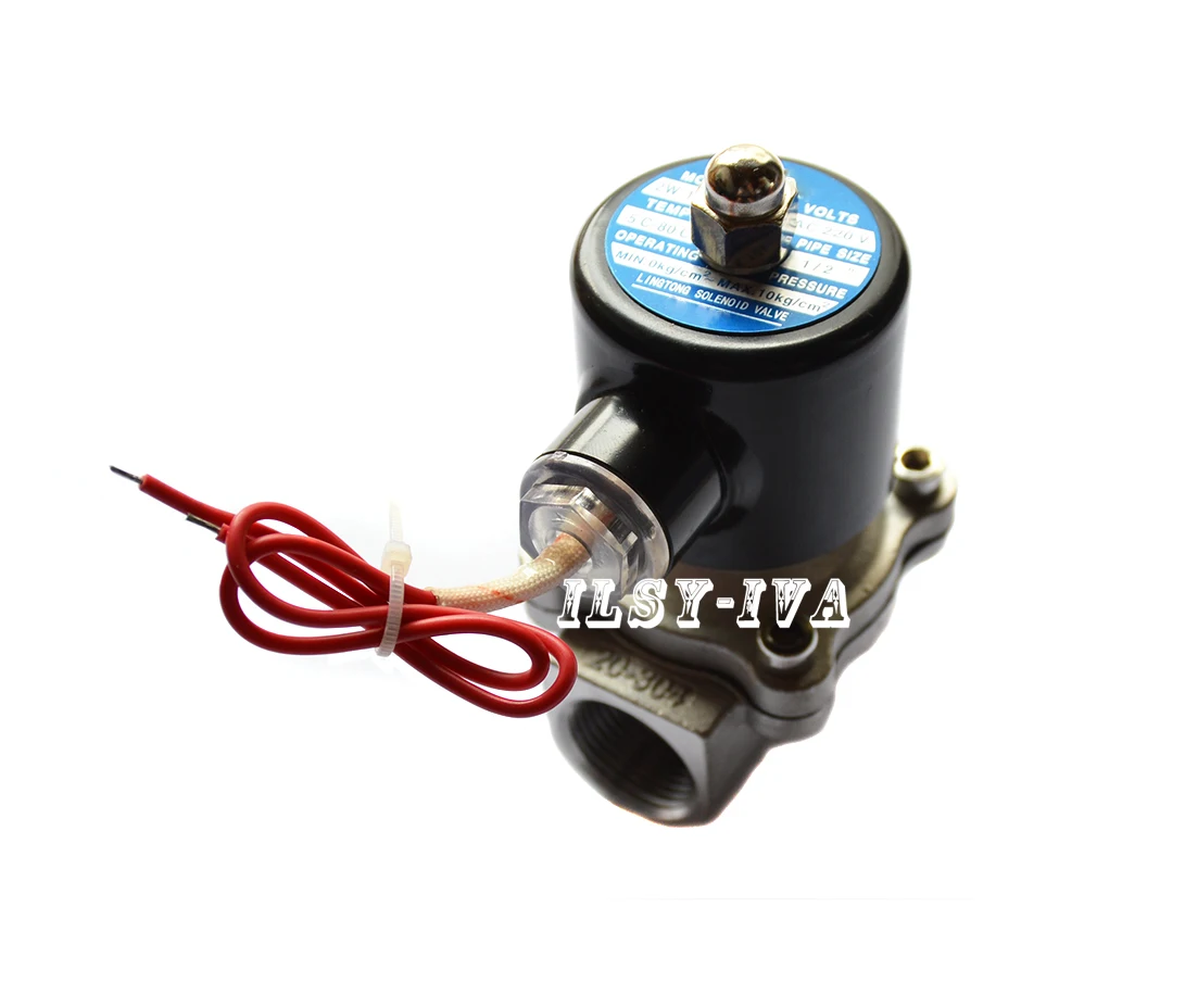 Двухсторонний G3/4 &quotDN20 110 В переменного тока 220 380 нормально закрытый