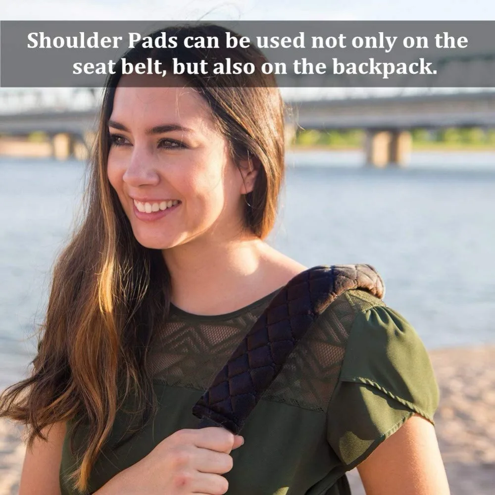 Car Seat Belt Shoulder Pad Cover goods Cushion Warm Short Plush Safety Protector Auto Interior Accessories Styling | Автомобили и