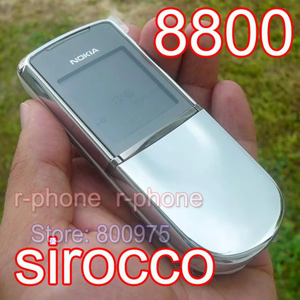 NOKIA 8800 Sirocco 8800d мобильный телефон 2G GSM разблокирован и один год гарантии