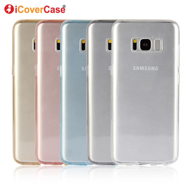 360 градусов Полная защита всего тела мягкие ТПУ чехлы для Samsung Galaxy S9 + S8 Plus S9Plus