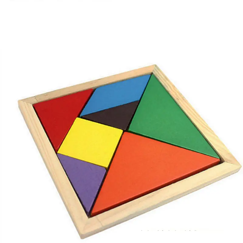 

Деревянные игрушки, развивающие игрушки, интеллектуальное развитие Tangram QQM03