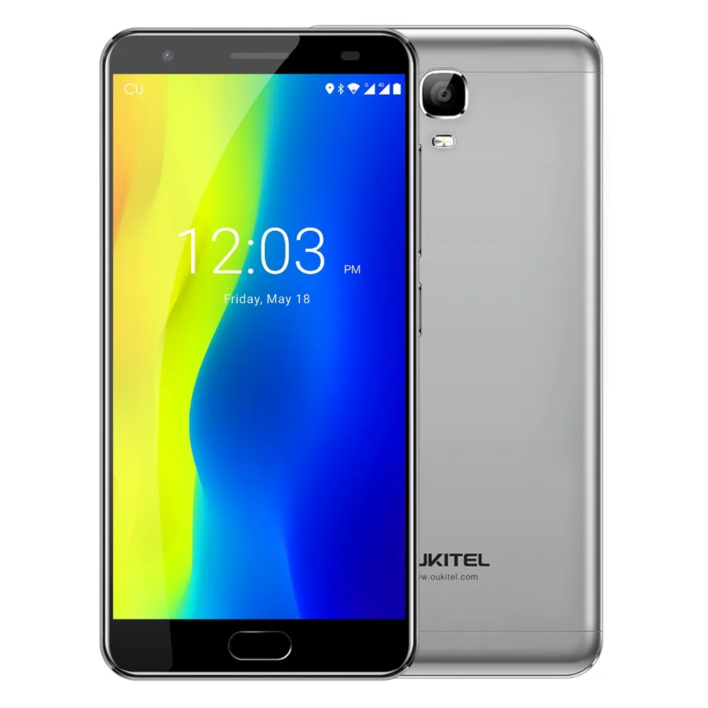 OUKITEL K6000 плюс 4 ГБ + 64 12 В/2A 6080 мАч смартфон быстрой зарядки 5 ''Android 7 0 MTK6750T Octa Core до
