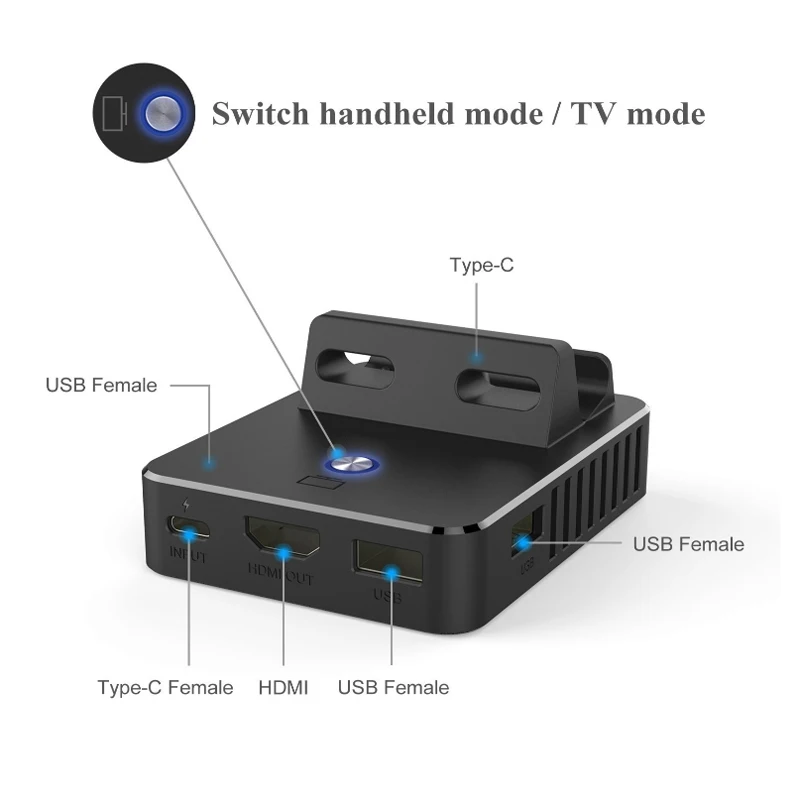 DOITOP For Nintend Switch Multifunction Dock Base Stands Manually Mode Desktop Stand Bracket C4 | Электроника