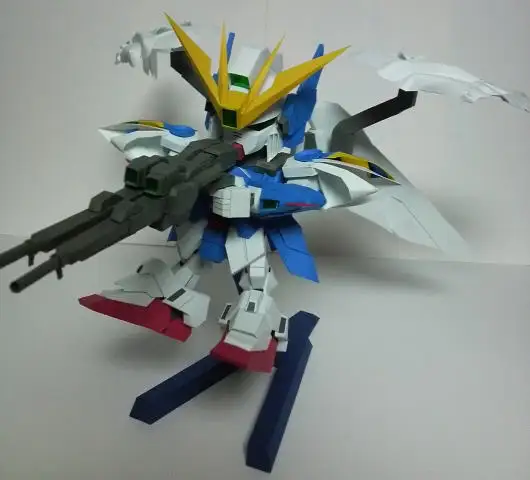 Воина гундама Sd Gundam Wing Zero W бумага Ангел Модель | Игрушки и хобби