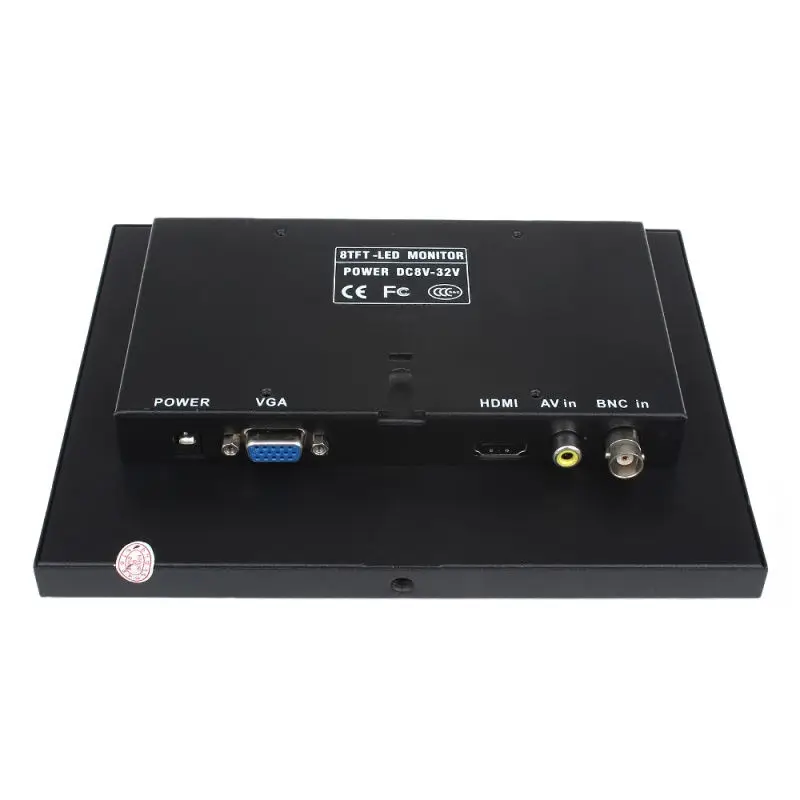 Eyoyo jswhd08 8 &quotдюймов IPS ЖК-дисплей HD Мониторы 1024*768 1080 P CCTV Камера видео HDML VGA BNC AV