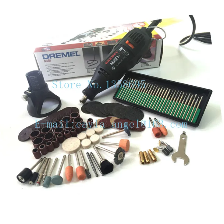 

180W DIY Small Dremel Dental Electric Drill adnd 140pcs Accessories Set Grinder Variable Speed Abrasive Rotary Tool