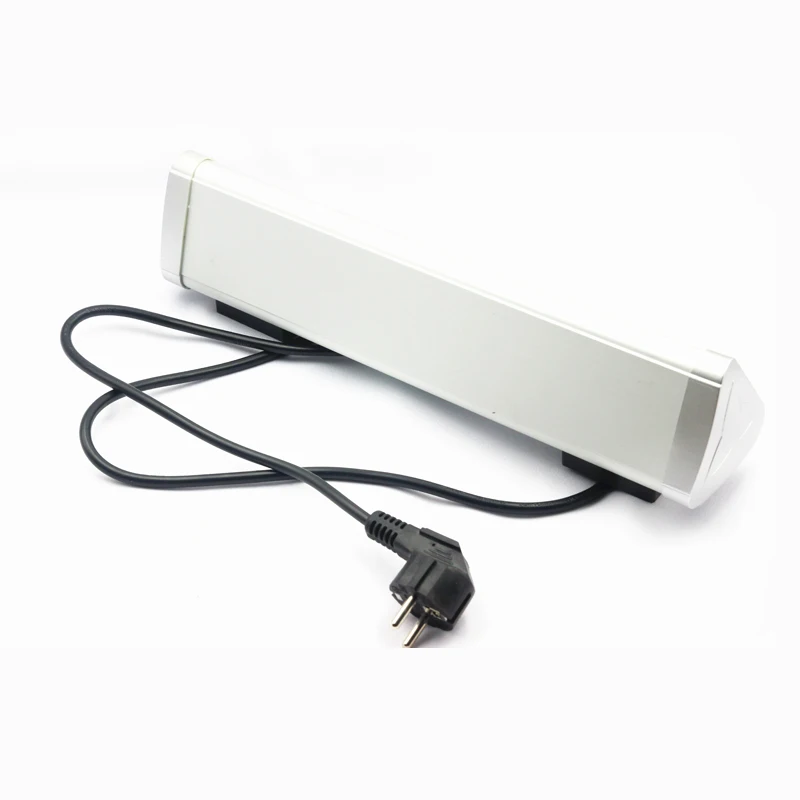 Треугольник настольный зажим розетка 5 ЕС розетки питания для кухни с 2 USB
