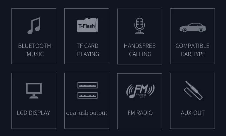 JINSERTA беспроводной FM модулятор Bluetooth Handsfree автомобильный комплект MP3 плеер TF AUX аудио Bluetooth приемник 5 в 3.4A 2 USB зарядное устройство
