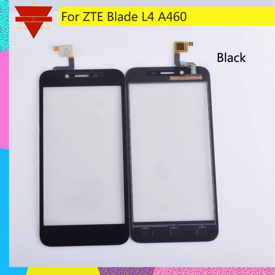 10 шт./лот сенсорный экран дигитайзер для zte Blade L4 A460 A 460 Сенсорная панель Сенсорный