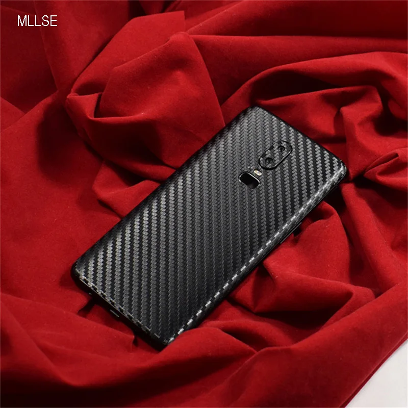 Пленка наклейка для OnePlus 7 Pro 3D красочное углеродное волокно Skins пленка на заднюю