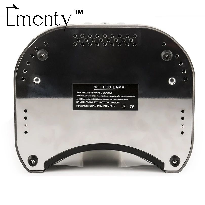 Ementy 48 Вт Защита от солнца ногтей сушилки УФ Лампы для мотоциклов металл/ABS