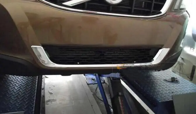 ABS Хром Передняя решетка украшения крышка бар планки для VOLVO XC60 XC 60 2009 2010 2011 2012 2013