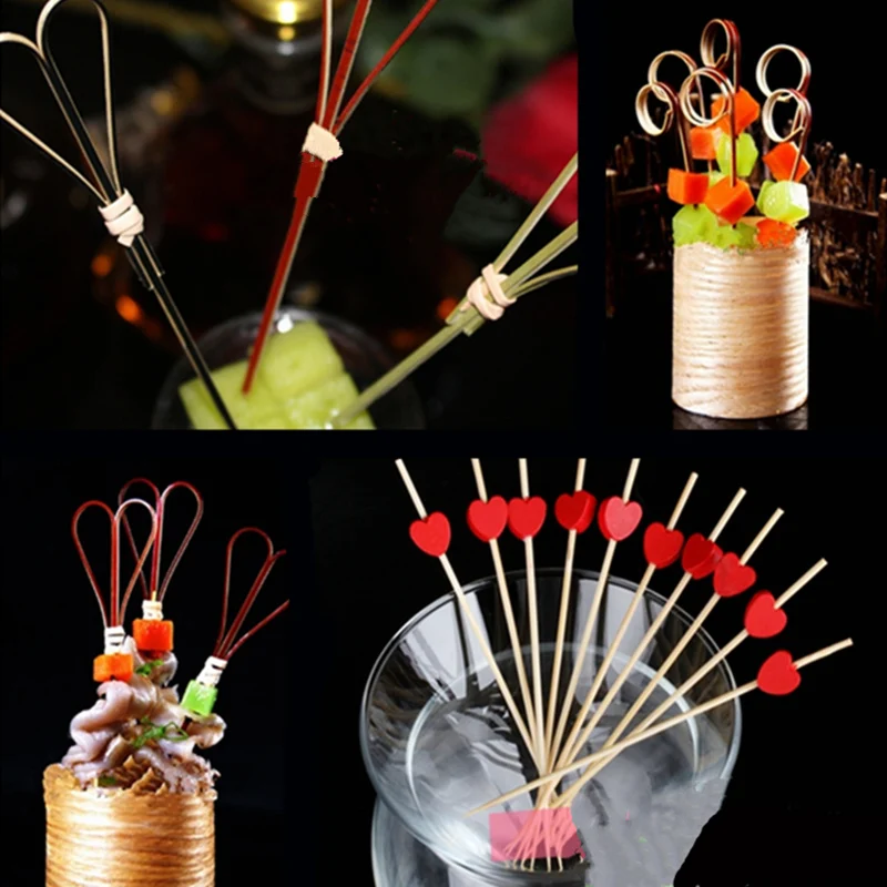 100 шт. декоративные Коктейльные зубочистки|party supplies|wedding decorationwedding decoration party |