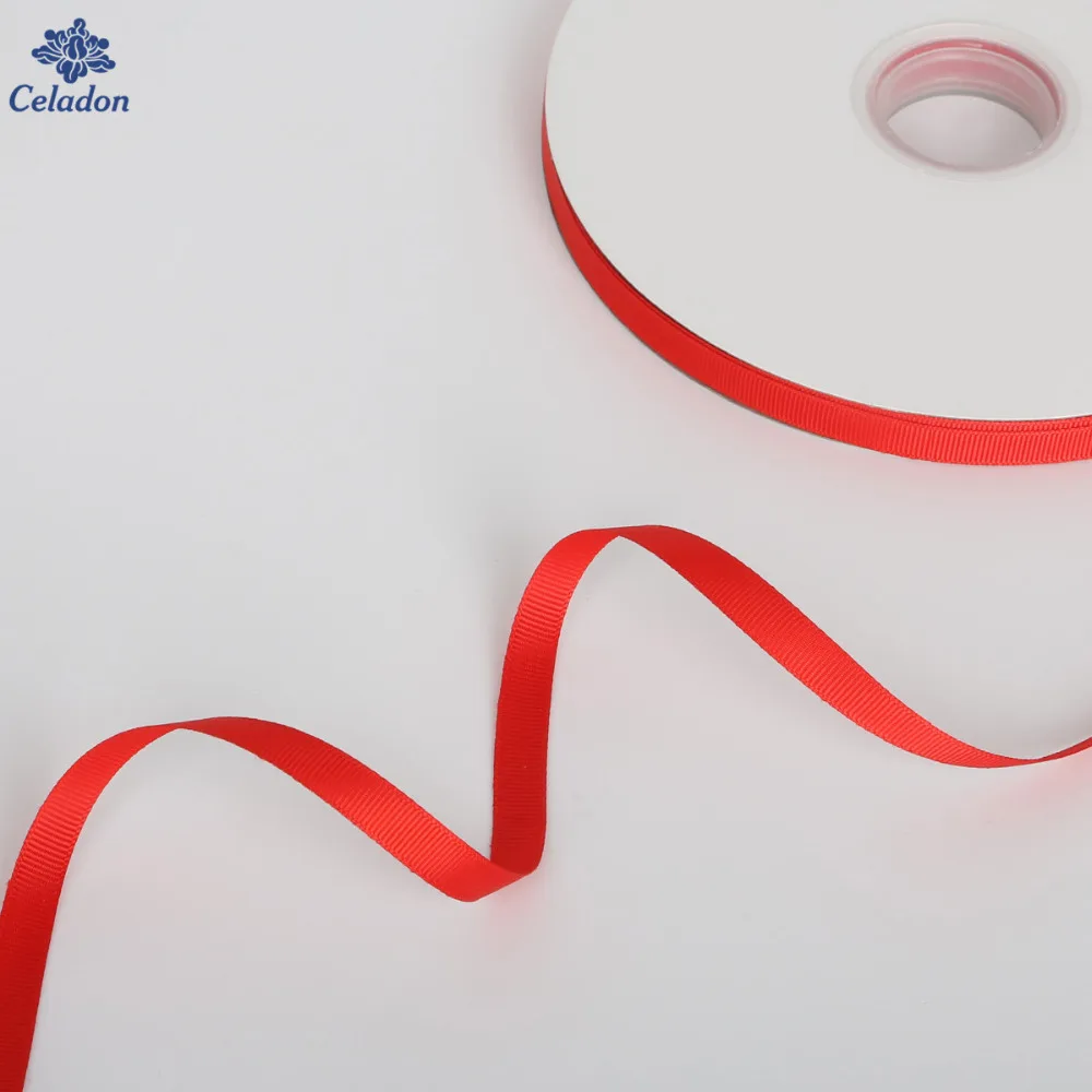 Лидер продаж 5 ярдов ленты красного цвета для свадебных торжеств вечерние