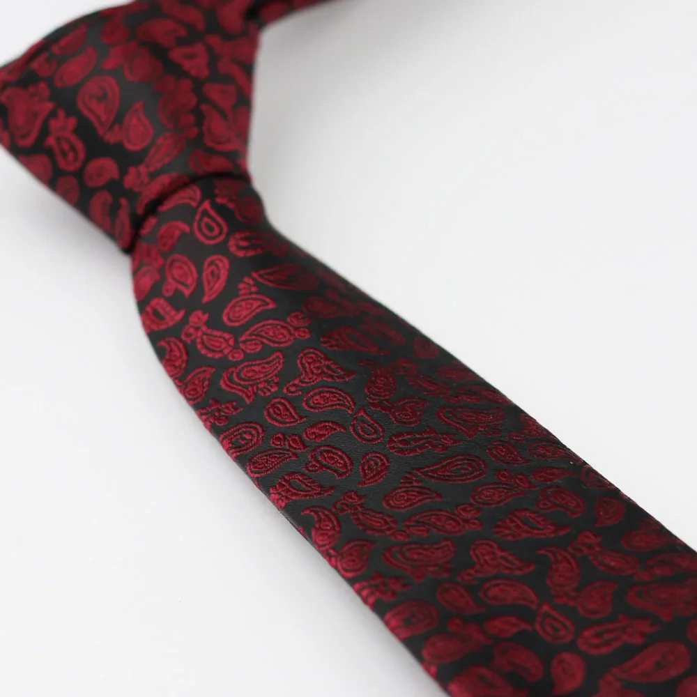 Мужские галстуки бабочки LAMMULIN облегающий галстук черного цвета с красным