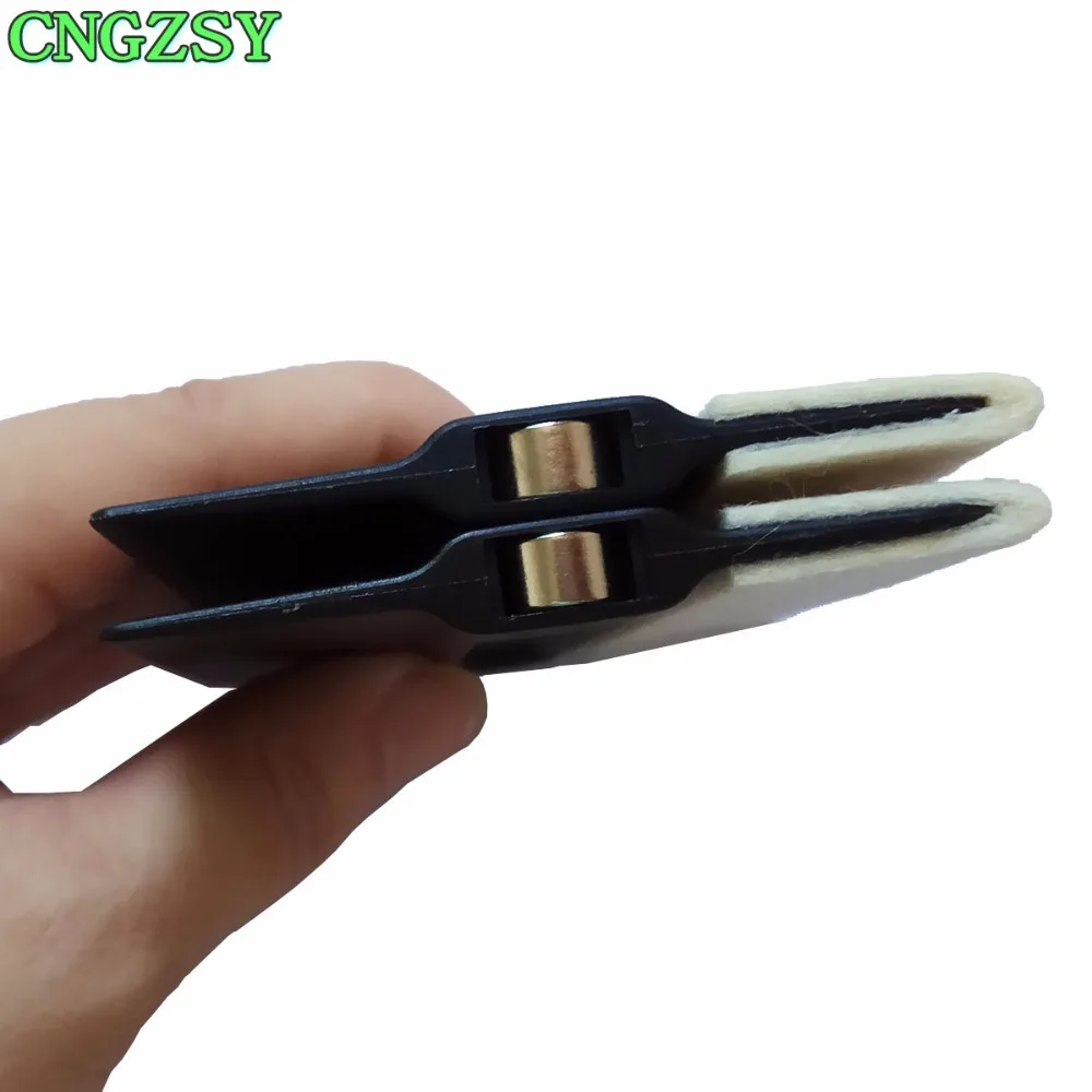 CNGZSY 5 шт. шерстяной Магнитный скребок Защитная пленка для автомобильной