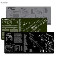 mairuige guns part picturelaptop computer pc mice gaming large mouse pad mat pad for optical laser size 90x40cm