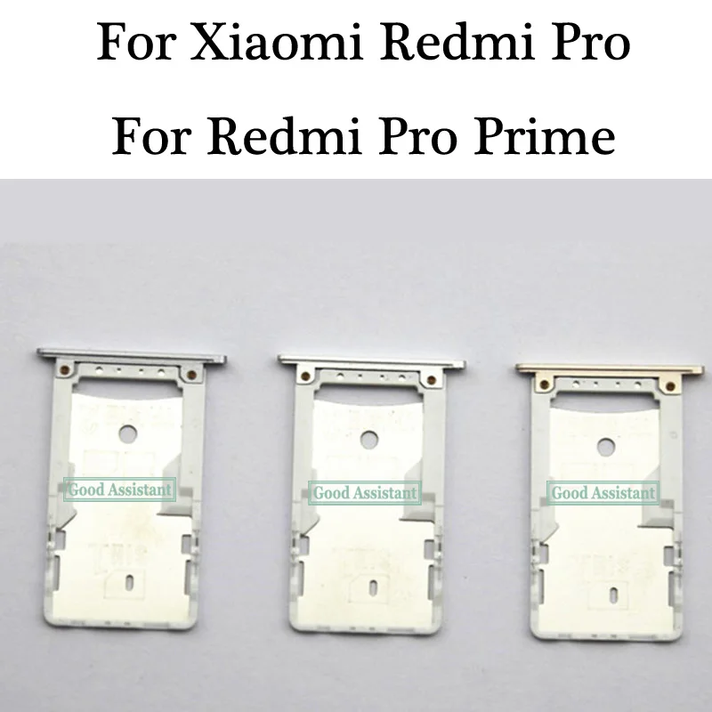 Для Xiaomi Redmi Pro / Prime Sim лоток держатель карты Micro SD слот части адаптер Sim-карты |