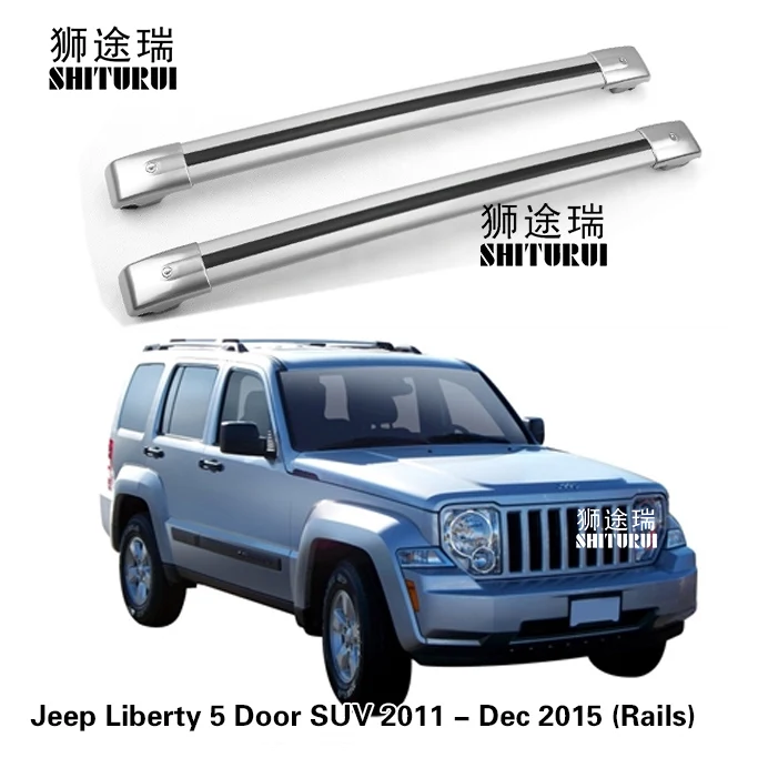 Для JEEP Patriot Cherokee Grand Cherokee Компас Renegade Liberty WRANGLER 2 4-DR кровельный бар, автомобильный специальный замок из алюминиевого сплава - Цвет: Золотой