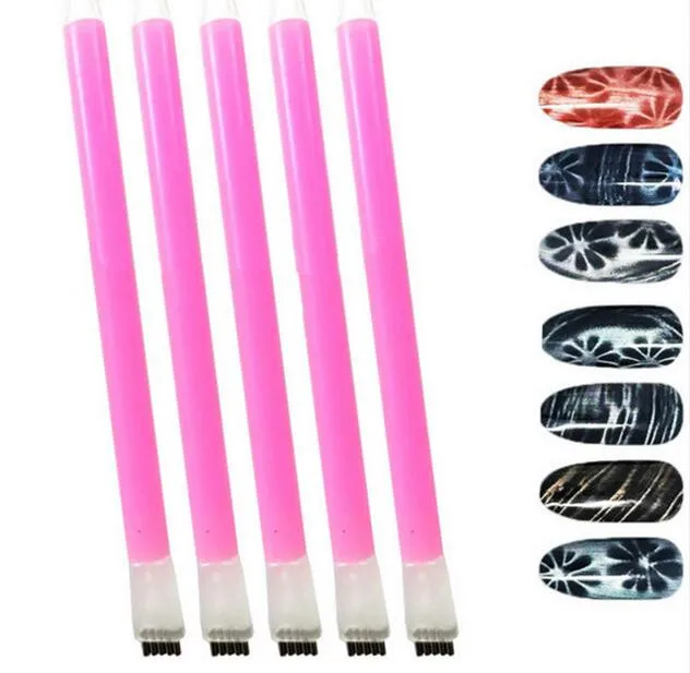 100 шт. УФ Гель лак для ногтей кошачий глаз|Доттсы| |