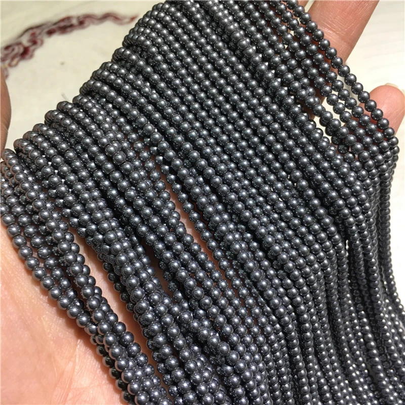 3MM 1Strand-128Pcs 100% Natural Tiger Eye Stone Raw Lapis Lazuli Black Bead Strands Jewellery Loose Beads | Украшения и