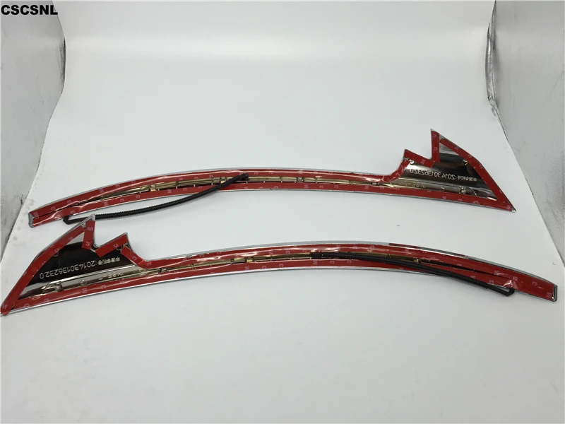 CSCSNL 2 шт. светодиодный DRL Дневной ходовой светильник для hyundai IX35 2010-2013 с реле сигнала поворота автомобильный головной светильник для украшения бровей