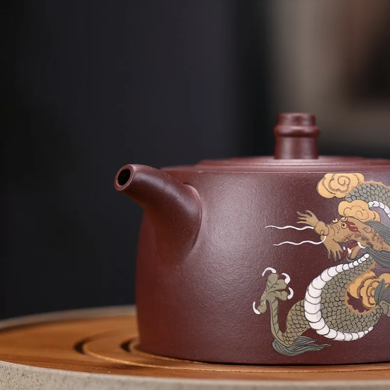 Shahu Yunhai Jinglan фиолетовый; песок чайник для чая Исин цветов Fugui Kungfu чайный набор Подарочная Настройка